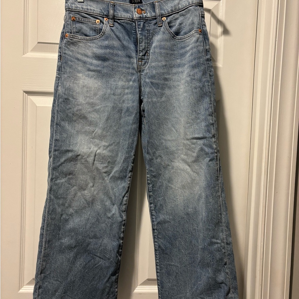 J. Crew Factory Wide leg crop